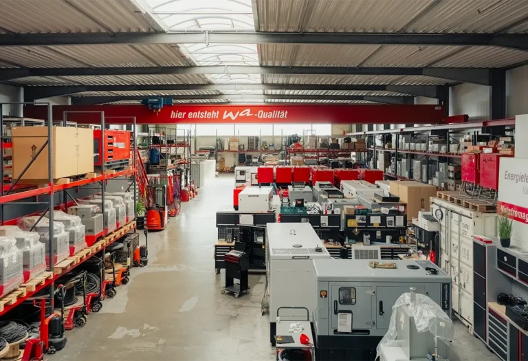 WA Notstromtechnik Montagehalle in Verl